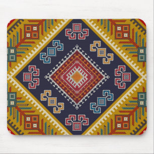 Geometrisch Vintag klassische Mode-trendy bunt Mousepad
