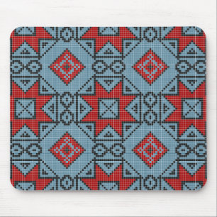Geometrisch vintage klassisch süß-trendy stilvoll mousepad