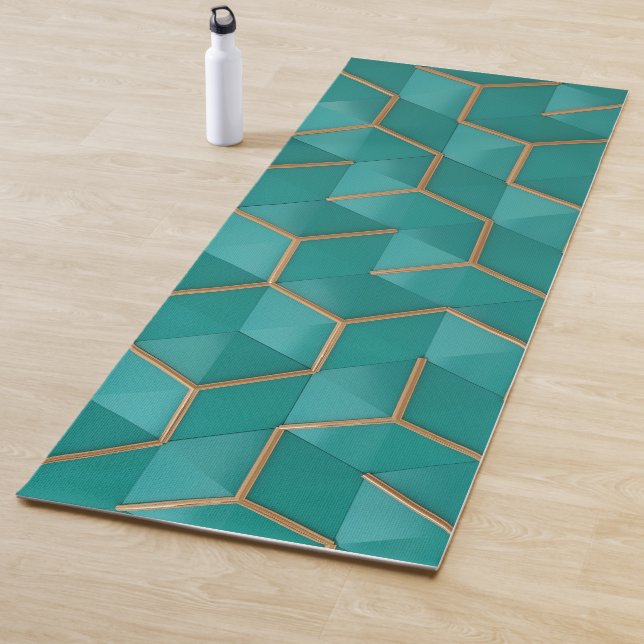 geometrisch yogamatte (Beispiel)