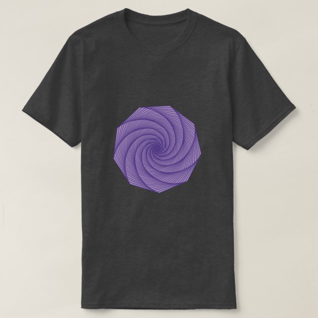 geometrisch zeichnend T-Shirt (Design vorne)