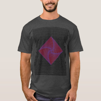 geometrisch zeichnend T-Shirt