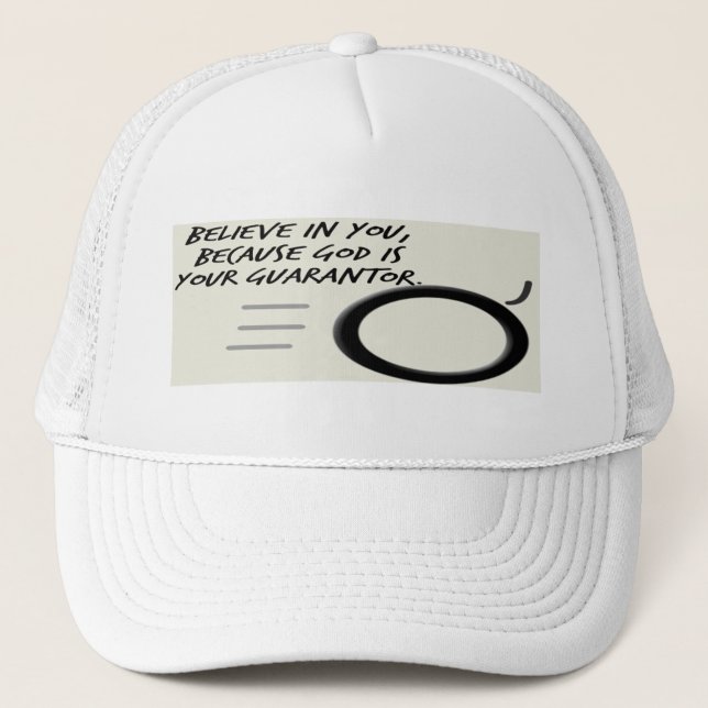 Geometrisch zur Sprache 5 Truckerkappe (Vorderseite)