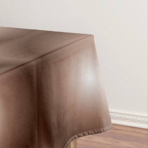 Geometrische 3D Circle Dunkelbraune Mocha Mousse W Tischdecke