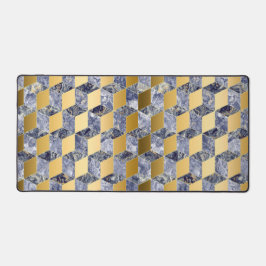 Geometrische 3D-Quadrate Schreibtischunterlage