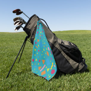 Geometrische Abbildung 1 Golfhandtuch