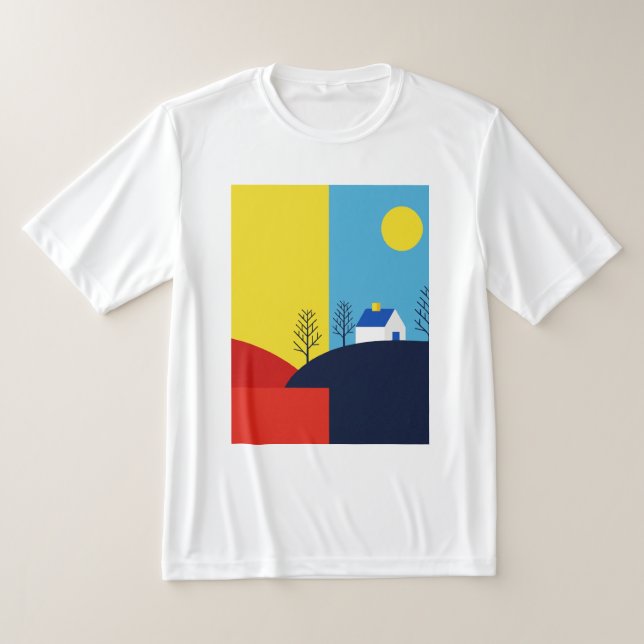 Geometrische Abbildung T-Shirt (Ablage )
