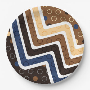 Geometrische Abbildungen 2 Pappteller