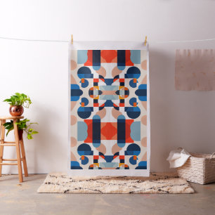 Geometrische Abstrakte Kunst des skandinavischen M Stoff