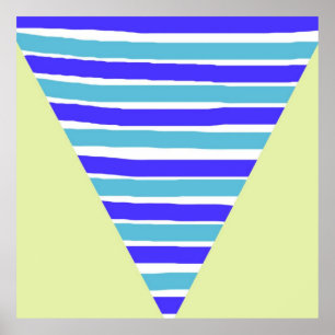 geometrische abstrakte Kunst Poster