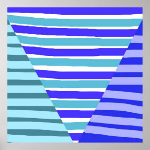 geometrische abstrakte Kunst Poster