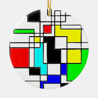 Geometrische Abstrakte Kunstschmuck Keramik Ornament