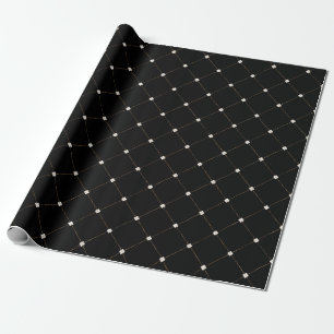 Geometrische abstrakte, nahtlos wiederholende Vint Geschenkpapier