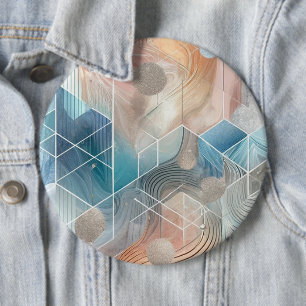Geometrische Abstrakte Taste - Modernes Design Button