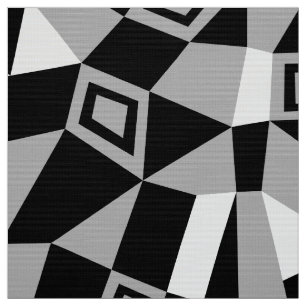 Geometrische Abstraktion 050919 - Grau Stoff
