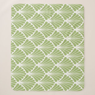Geometrische Art Deco, nahtloses Muster Sherpadecke