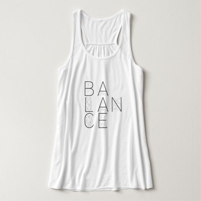 Geometrische Balance | Tank Top (Design Vorderseite)