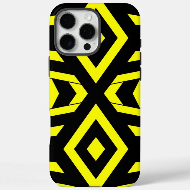 Geometrische Biene Case-Mate iPhone Hülle (Rückseite)