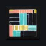Geometrische Blöcke Schmuckschachtel<br><div class="desc">Geometrische Blöcke. Künstler: Grace Popp. Bild-ID: 150774FN.</div>