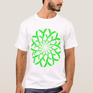 Geometrische Blume 02 T-Shirt