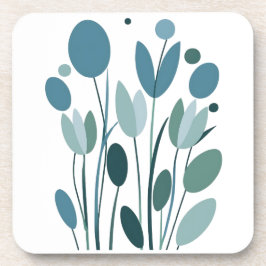 Geometrische Blume Getränkeuntersetzer