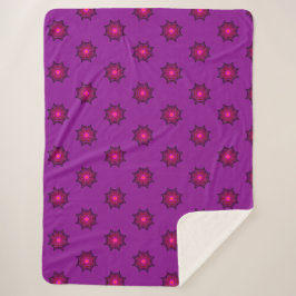Geometrische Blume Sherpadecke