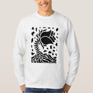 Geometrische Blume T-Shirt