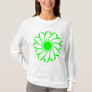 Geometrische Blume T-Shirt