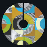 Geometrische Collage: Kreise, Vintages Muster. Polyester Weihnachtsbaumdecke<br><div class="desc">Nahtloses Muster. Kreise Muster im geometrischen Collage Stil. Vintage-Bild. Genießen Sie das Set von 16 bunten Fliesen Azulejos mit traditionellen dekorativen Motiven. Ein Vintages Kreismedley schafft ein faszinierendes Muster: Retro,  Flickwerk,  Hintergrund,  Muster,  abstrakt,  Illustration,  Textur,  Dekoration,  Mode,  Weiß,  Grunge,  nahtlos,  geometrisch,  Stoff,  alt,  Collage,  Farben,  Punkte,  Kreise,  Textilien</div>