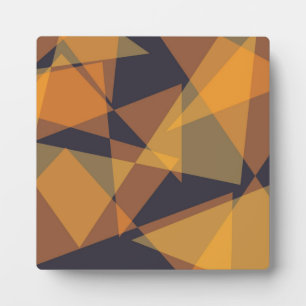 Geometrische, coole, trendige, moderne, einfache D Fotoplatte
