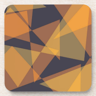 Geometrische, coole, trendige, moderne, einfache D Getränkeuntersetzer