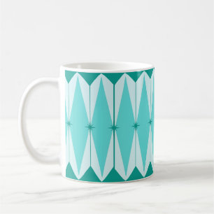 Geometrische Diamanten & Sternenexplosionen Tasse