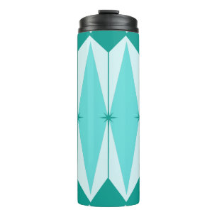 Geometrische Diamanten und Sternexplosionen Thermosbecher