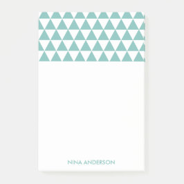 Geometrische Dreiecke - Anmerkungen Post-it Klebezettel