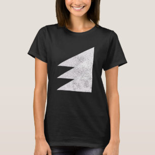 Geometrische Dreiecke Overlay-Formen Geometry Dist T-Shirt