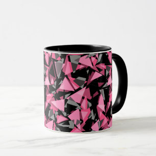 geometrische Dreiecksform Tasse