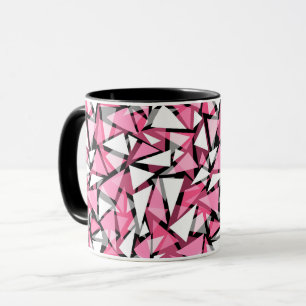geometrische Dreiecksform Tasse