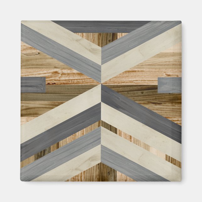 Geometrische Einlage Magnet (Vorne)