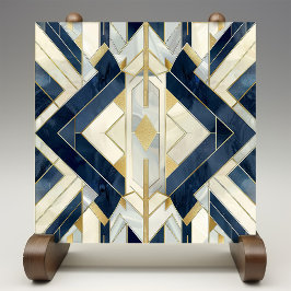Geometrische Eleganz Keramik Fliese