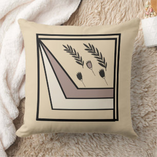 Geometrische Erdtöne, Bläschen Kissen