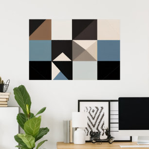 Geometrische Essenz Poster