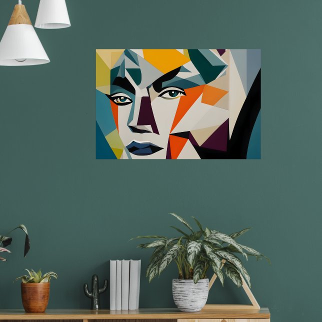 Geometrische Essenz Poster (Wohnzimmer 1)