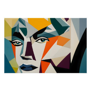 Geometrische Essenz Poster