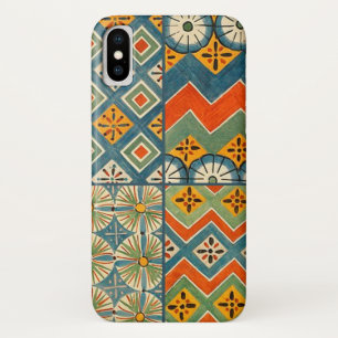 Geometrische farbenfrohe antike ägyptische Grafik Case-Mate iPhone Hülle