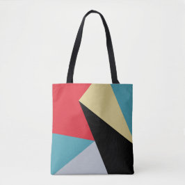 Geometrische Farbgebung Moderne Abstrakte Tote Tas