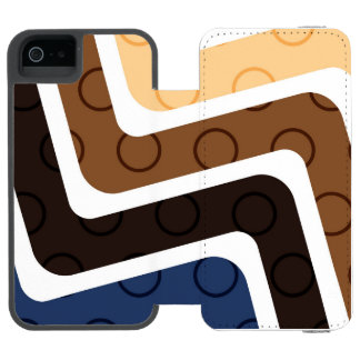 Geometrische Figuren 2 Incipio Watson™ iPhone 5 Geldbörsen Hülle