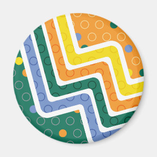 Geometrische Figuren 3 Magnet