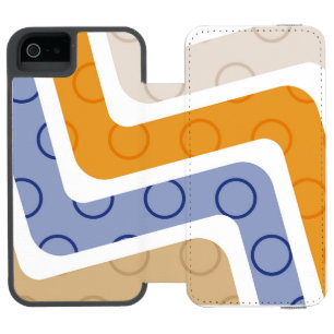 Geometrische Figuren 6 Incipio Watson™ iPhone 5 Geldbörsen Hülle