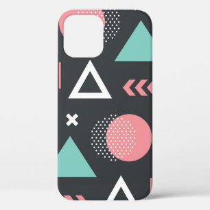 Geometrische Figuren nahtloses Musterdesign. vinta Case-Mate iPhone Hülle