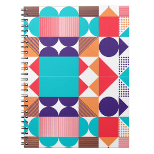 Geometrische Form Notizblock