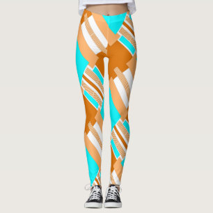 Geometrische Formen aus Papier Leggings